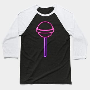 Lolipop Line Light Baseball T-Shirt